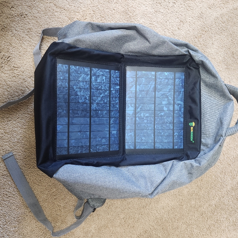 Solar backpack